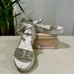 Silver Women's Sandals